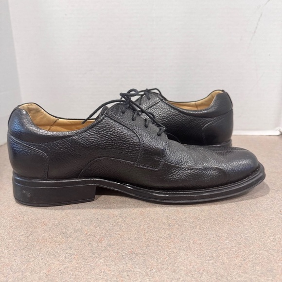 Belvedere Studio Bay Bridge Men’s Black Leather Oxfords 11D Dress Shoes main image 4